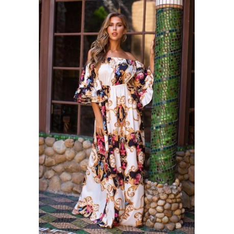 MAXI VESTIDO MELISSA FLORAL
