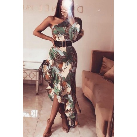 MAXI VESTIDO NORA RUFLE