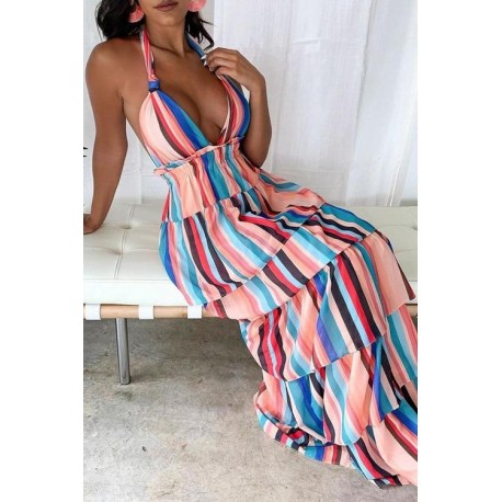 MAXI VESTIDO SALMA MULTICAPAS