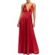 MAXI VESTIDO SATIN VINO