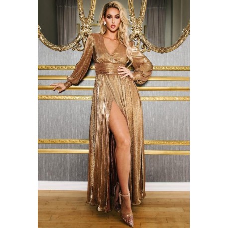 MAXI VESTIDO SHAKTI BRONZE