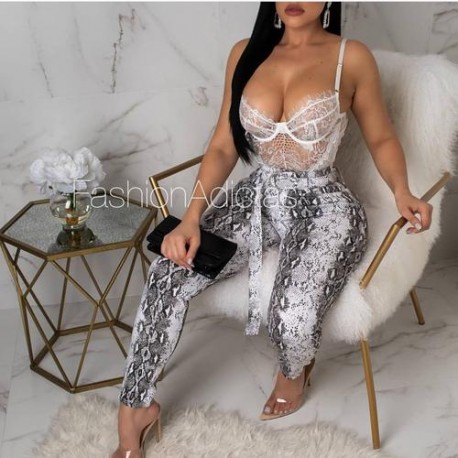 PANTALON SNAKE PLISADO