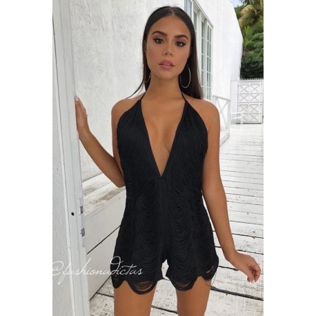 ROMPER DAYSI GATSBY NEGRO