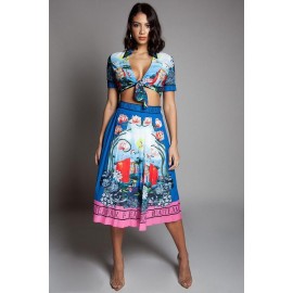 SET BEAUTE AMOUR TOP/FALDA.