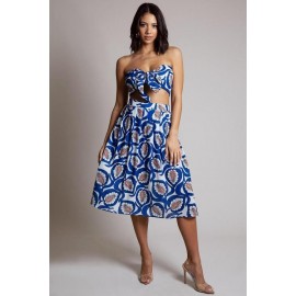 SET DALIA HOJAS AZUL