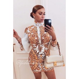 SET GOLDEN PAISLEY BORDADO