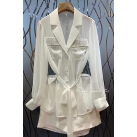 SET KRYSTAL BLANCO CHIFFON