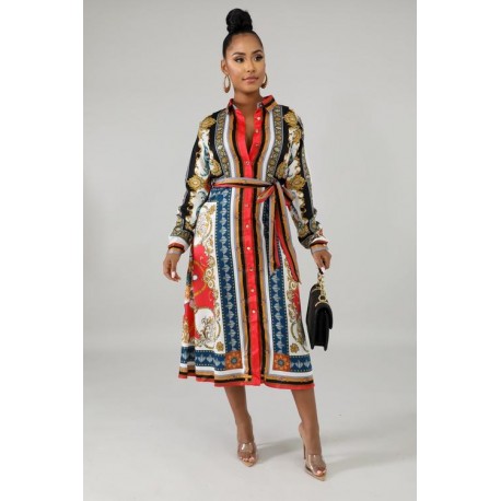 VESTDO MIDI CAMISERO ISABEL