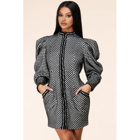 VESTIDO- ABRIGO LOLA TRAMADO