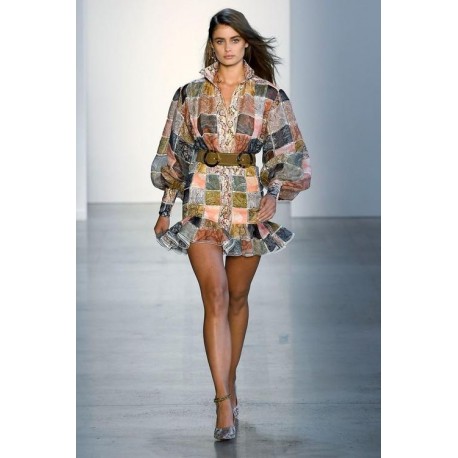 VESTIDO TAYLOR ESTAMPADO CINTURON