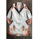 VESTIDO-BLAZZER HORSES ART BLANCO